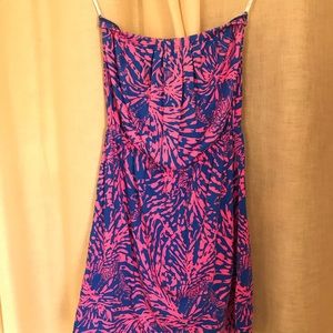 Strapless dress